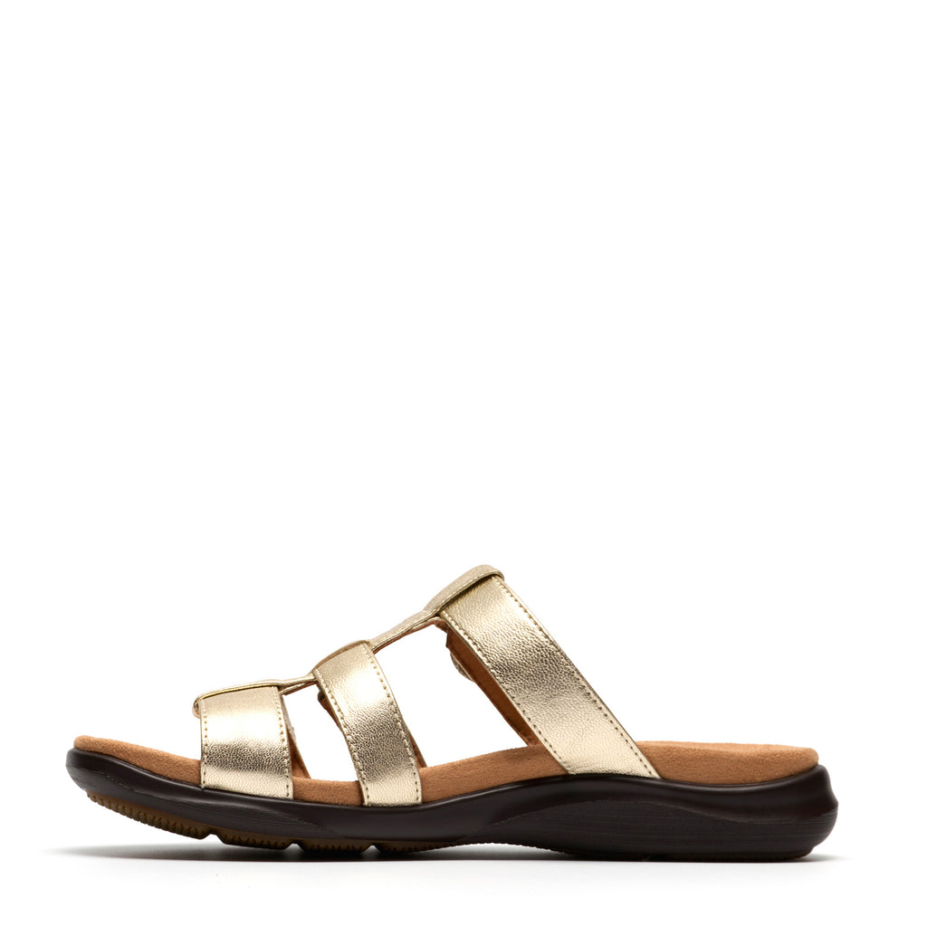 Women's Clarks Kilty Pearl Sandal CHAMPAGNE 26185966