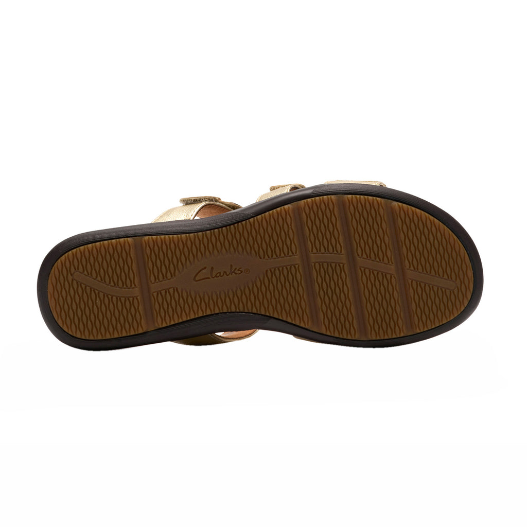Women's Clarks Kilty Pearl Sandal CHAMPAGNE 26185966