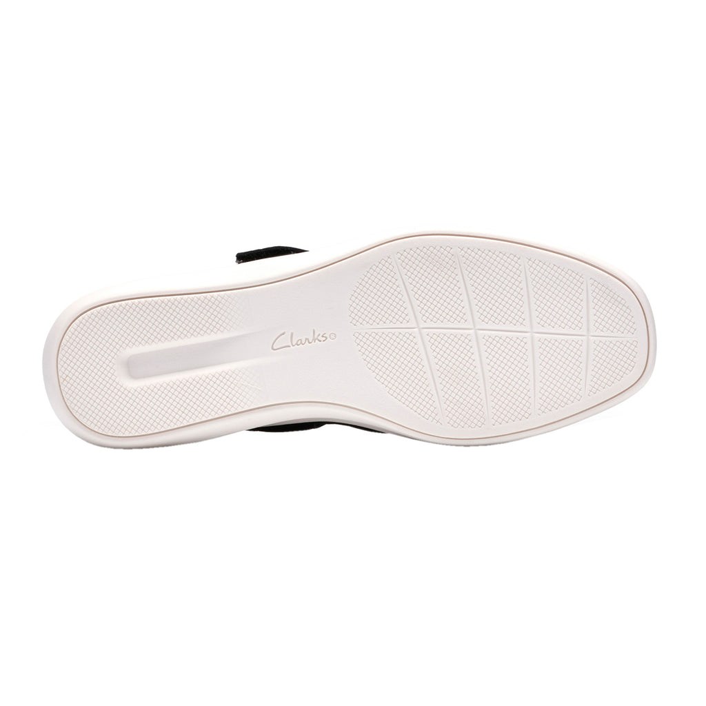 Women's Clarks Lynell Strap Mary Jane BLACK NUBUCK 26186657