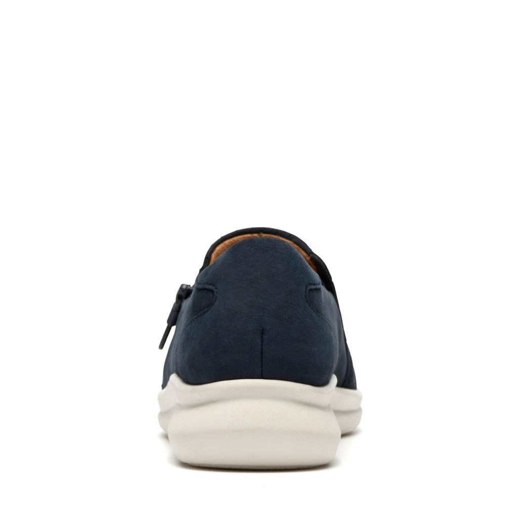 Women's Clarks Lynell Sky Sneaker NAVY NUBUCK 26186681