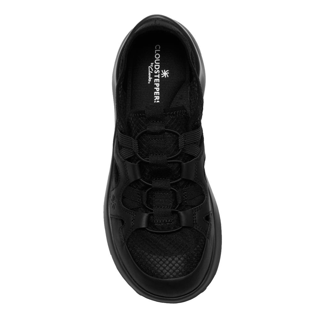Women's Clarks Solevana Step Sneaker BLACK 26186966