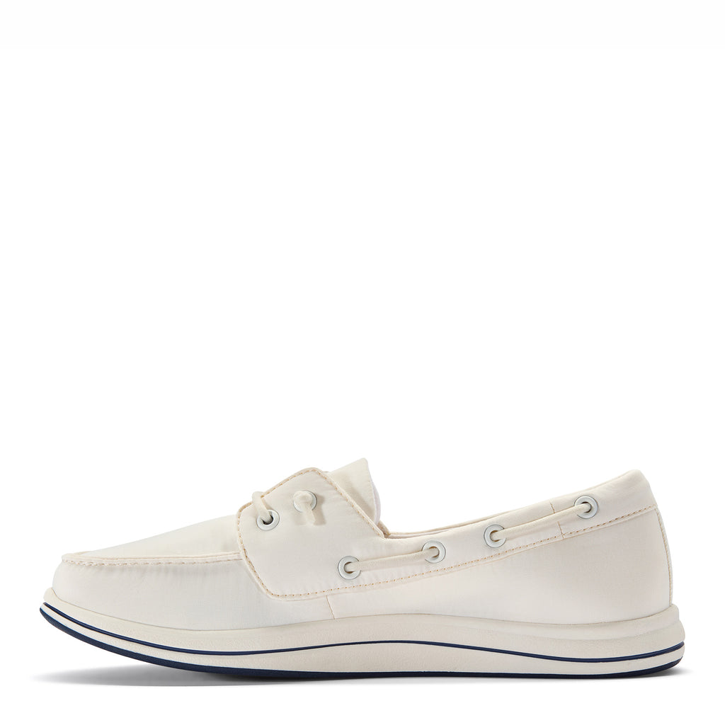 Women's Clarks Breeze Edge Slip-On WHITE 26186978