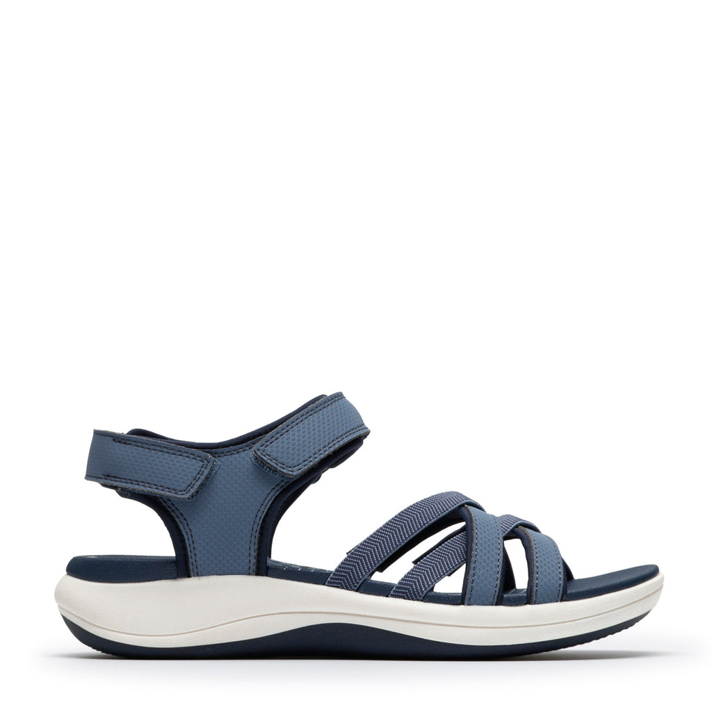 Women's Clarks Mira Shore Sandal NAVY 26186985