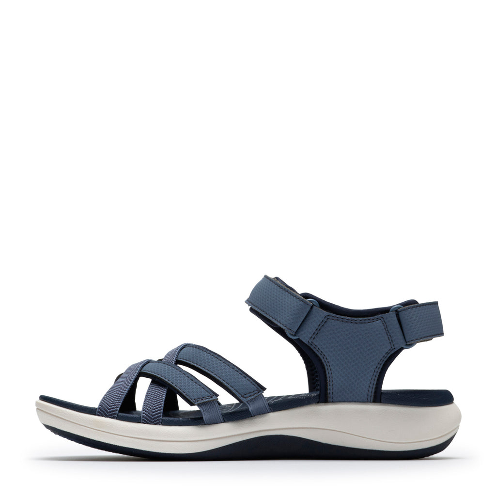 Women's Clarks Mira Shore Sandal NAVY 26186985