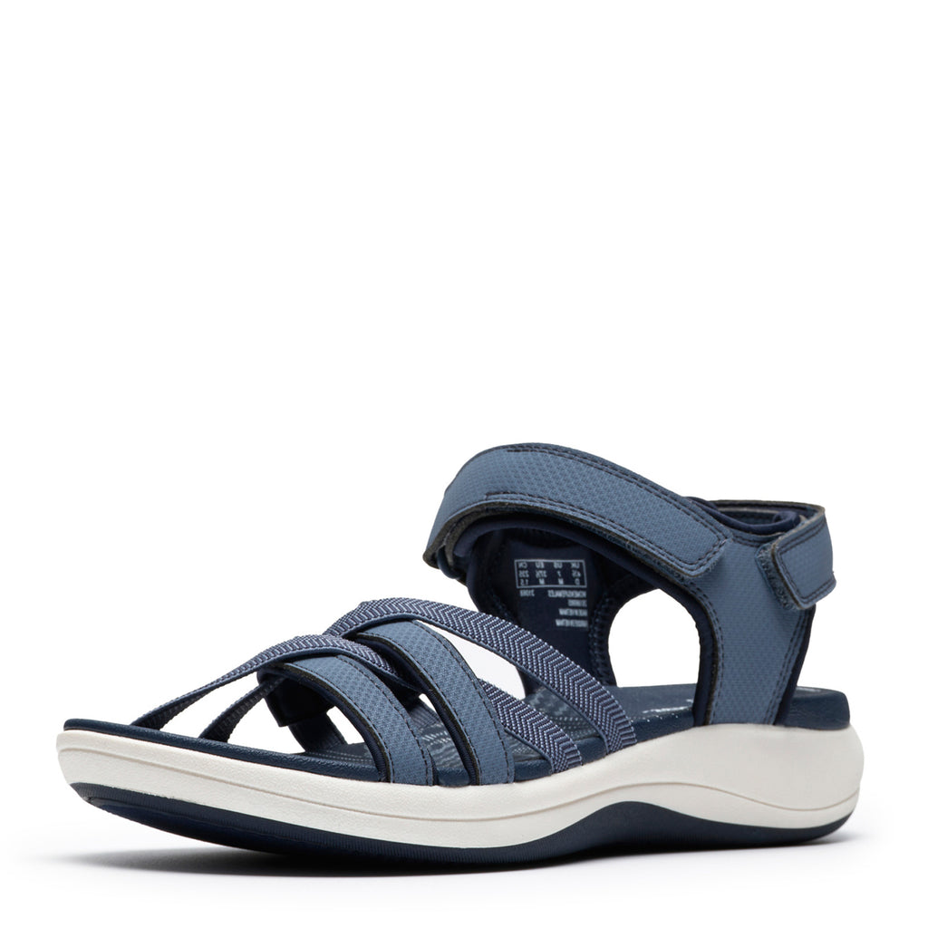 Women's Clarks Mira Shore Sandal NAVY 26186985