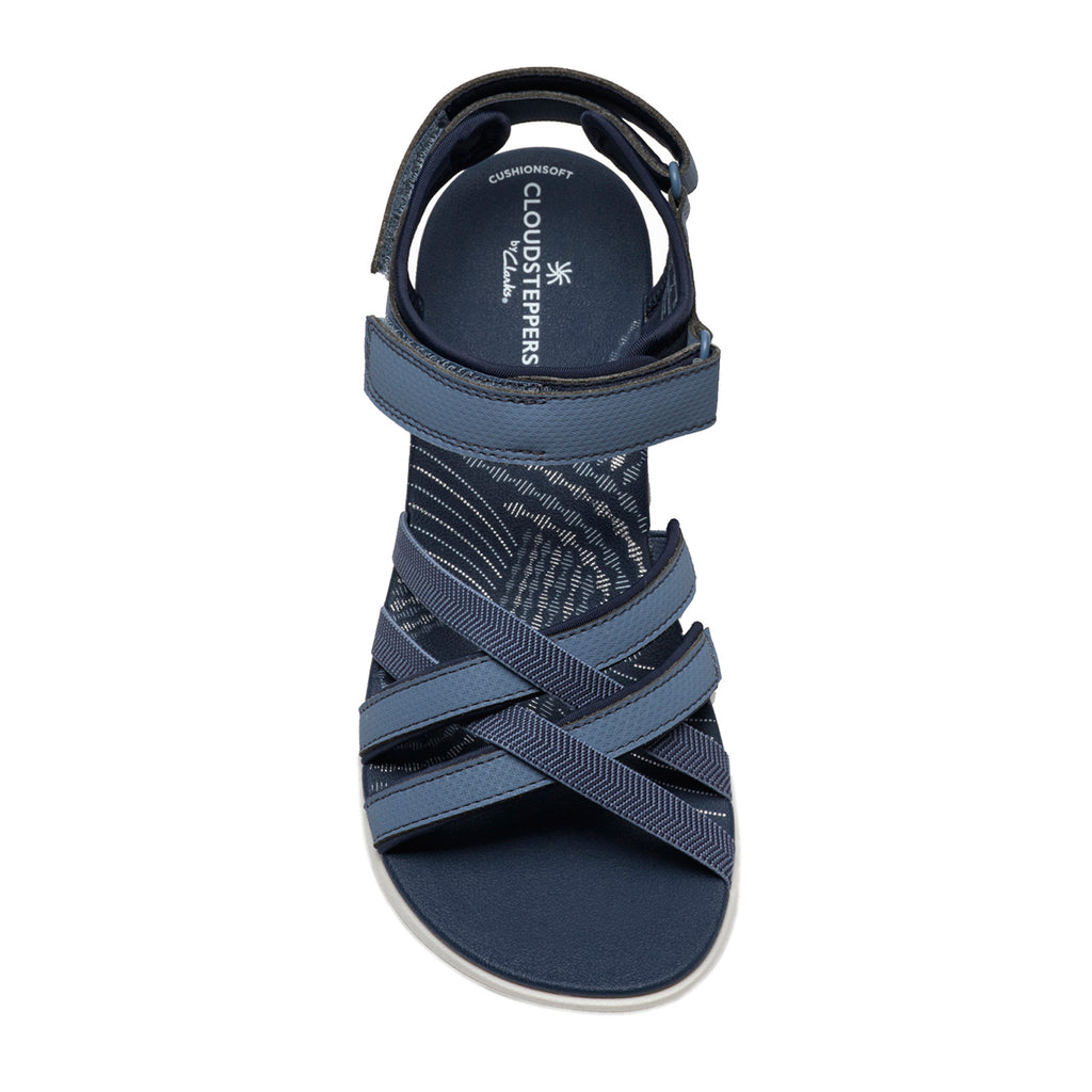 Women's Clarks Mira Shore Sandal NAVY 26186985