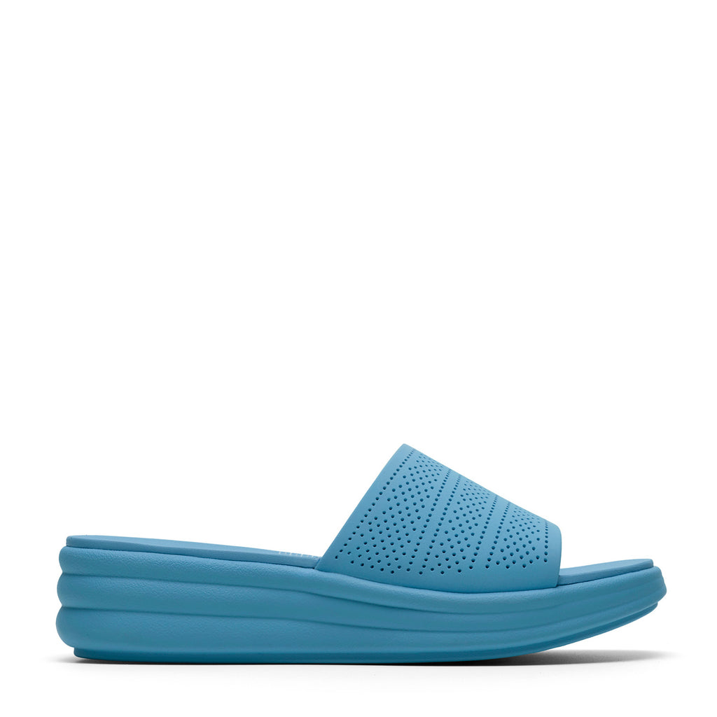 Women's Clarks Drift Twist Sandal BRIGHT BLUE 26187019