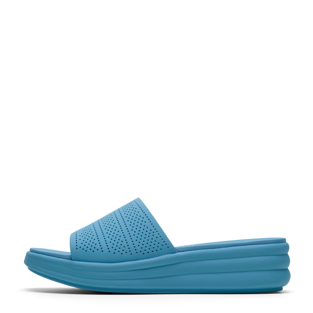 Women's Clarks Drift Twist Sandal BRIGHT BLUE 26187019