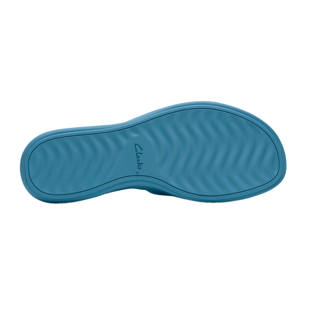 Women's Clarks Drift Twist Sandal BRIGHT BLUE 26187019