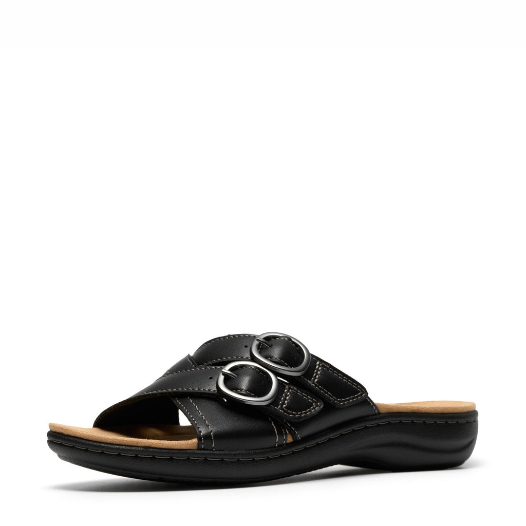 Women's Clarks Laurieann Opal Sandal BLACK 26187065