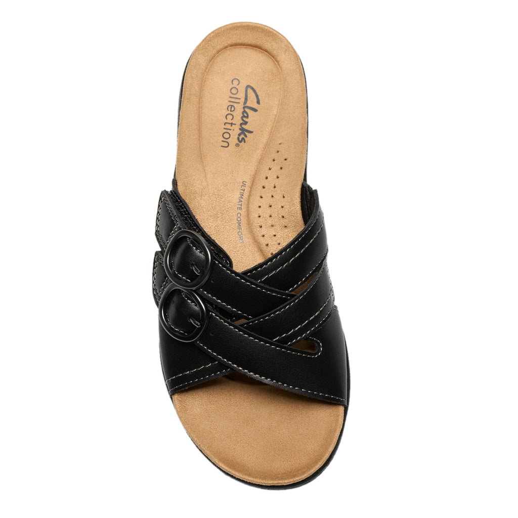 Women's Clarks Laurieann Opal Sandal BLACK 26187065