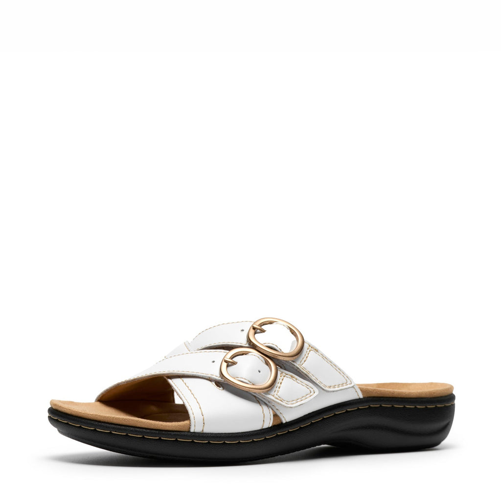 Women's Clarks Laurieann Opal Sandal WHITE 26187067