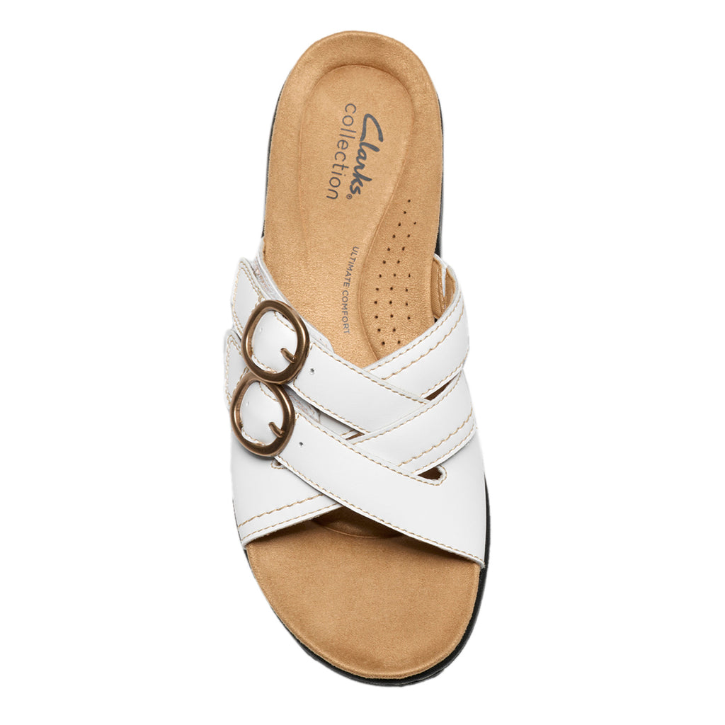 Women's Clarks Laurieann Opal Sandal WHITE 26187067