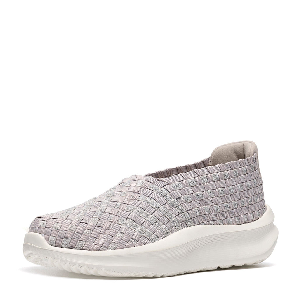 Women's Clarks Solevana Weave Sneaker PALE GREY 26187105