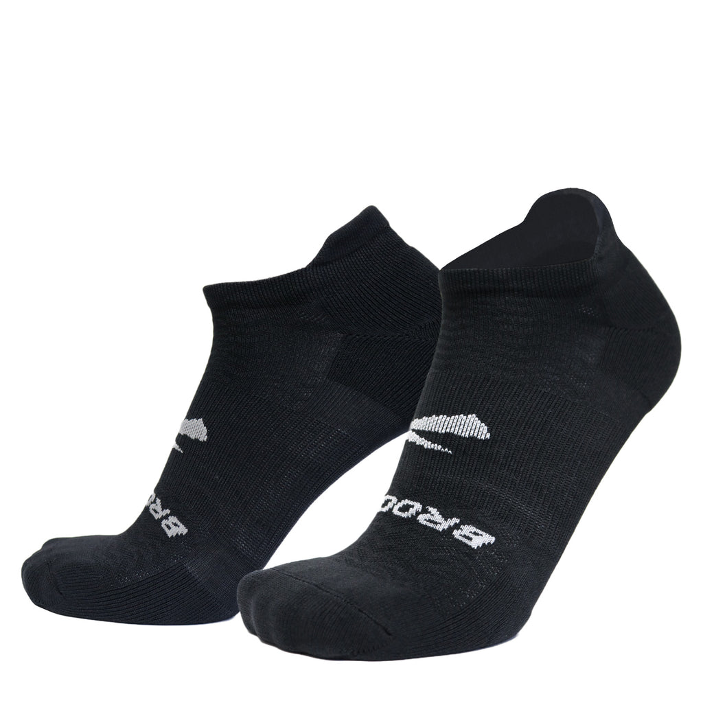 Brooks Run-In No Show Socks - 3 Pair BLACK 280493-001