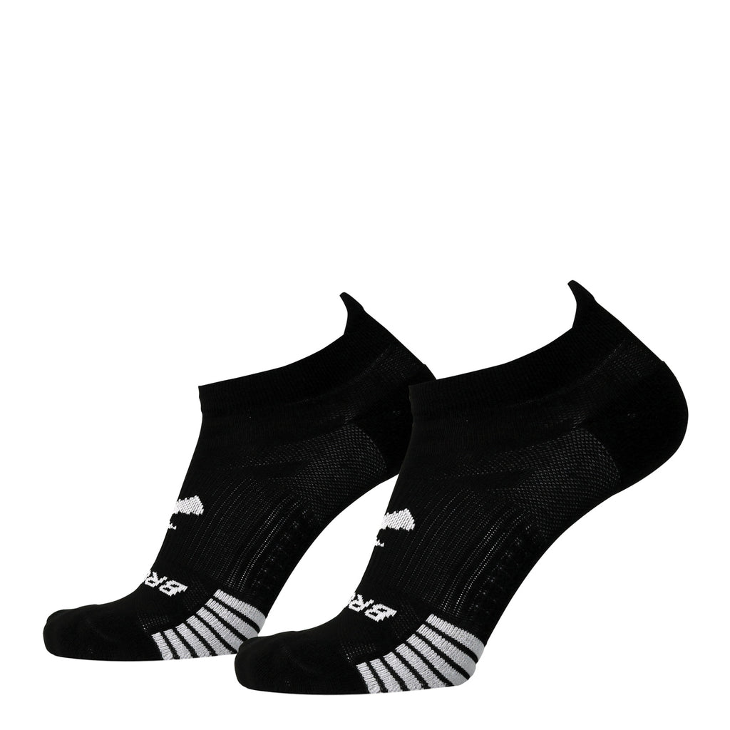 Brooks Ghost Lite No Show Socks - 2 Pair BLACK 280496-001