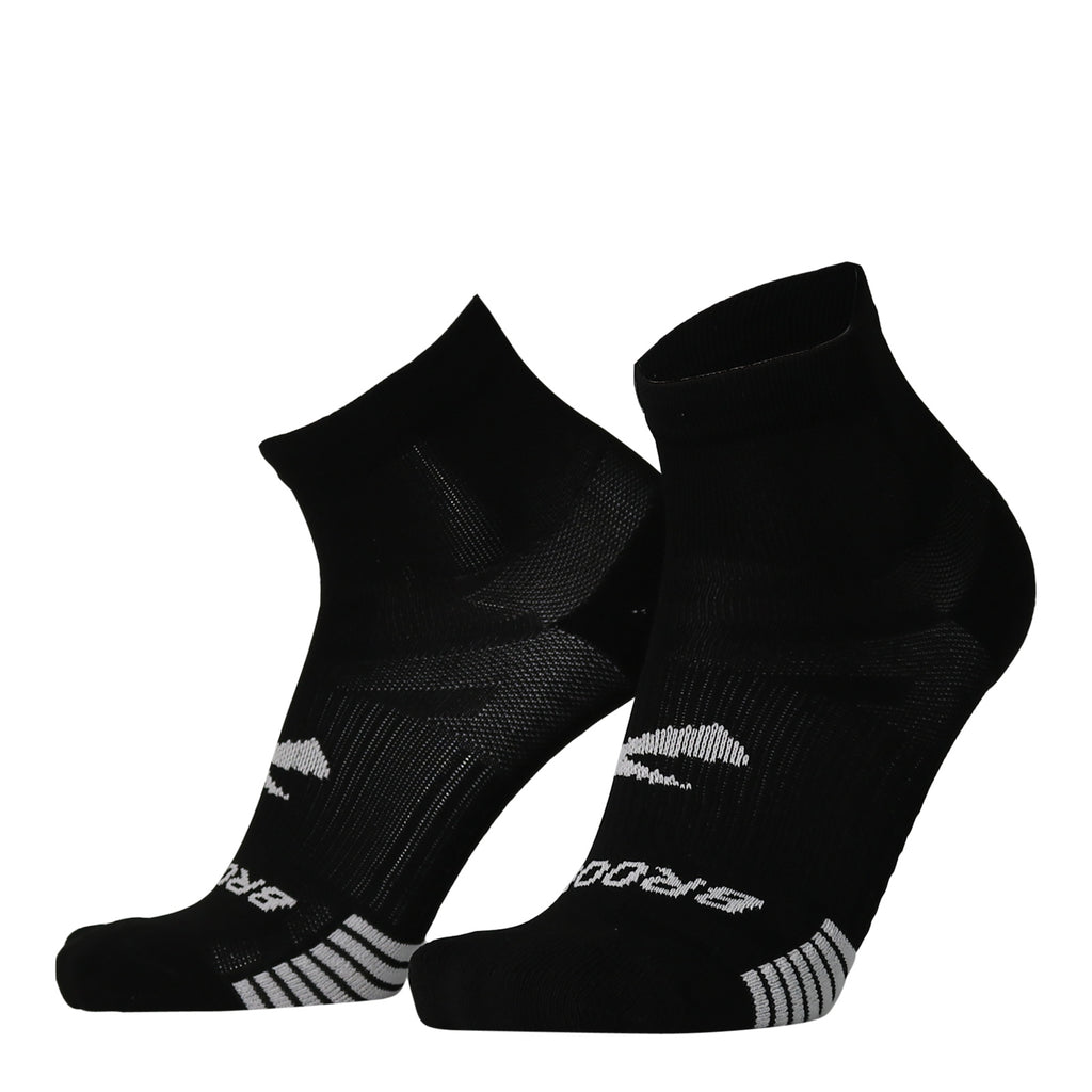 Brooks Ghost Lite Quarter Socks - 2 Pair BLACK 280497-001