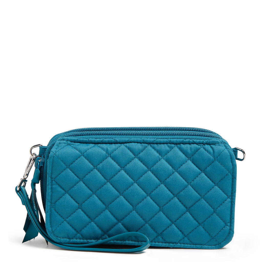 Vera Bradley RFID All in One Crossbody Bag FOREVER GREEN 28455-16057