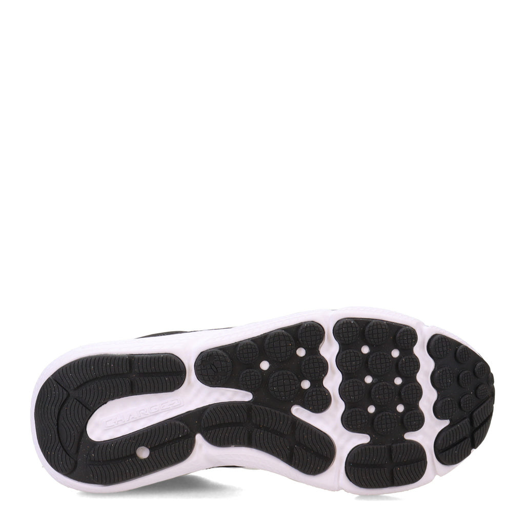 Women's Under Armour Charged Assert 10 Running Shoe - Wide Width BLACK/WHITE 3026180-001