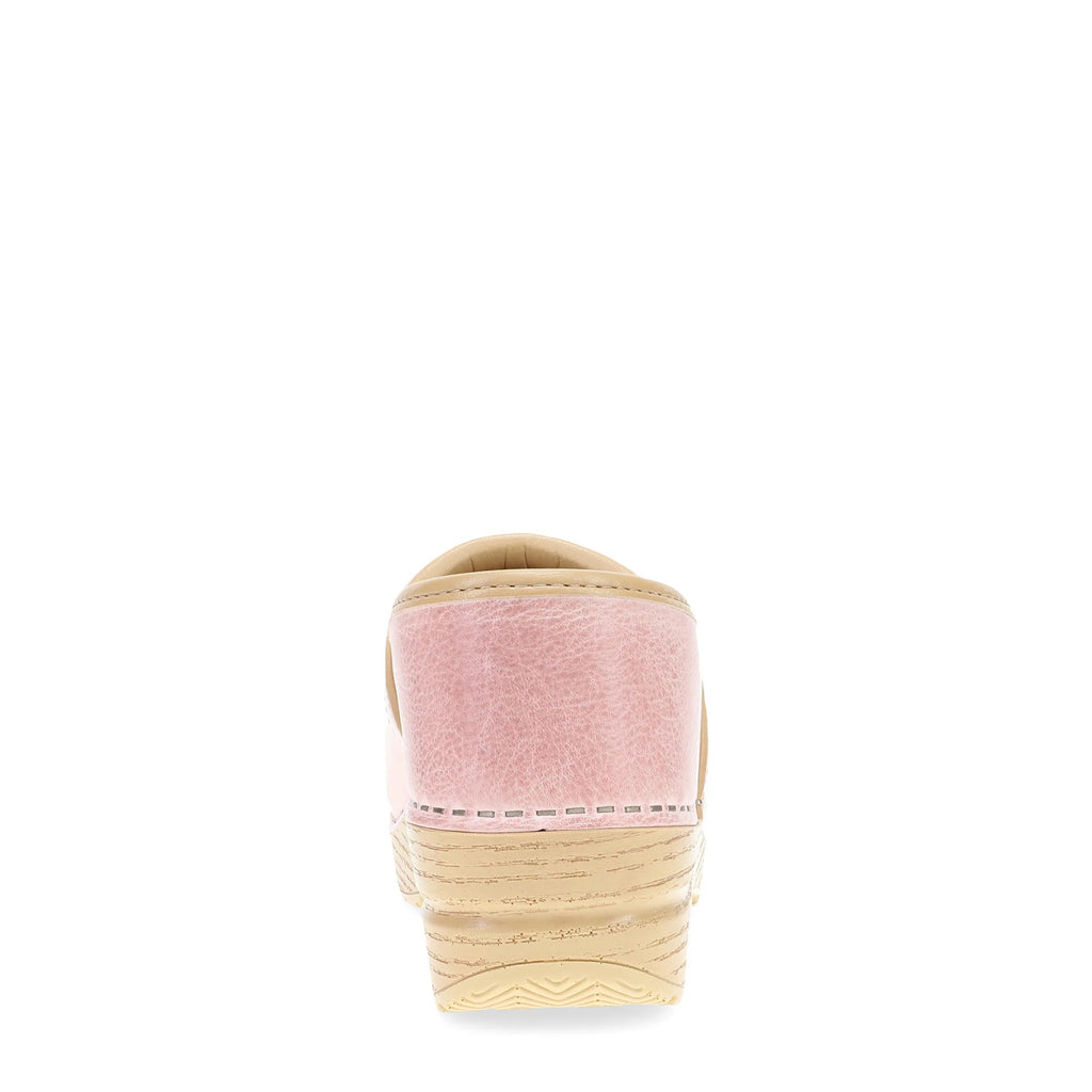 Women's Dansko Professional Clog PINK MILLED BURNISHED 306-331421