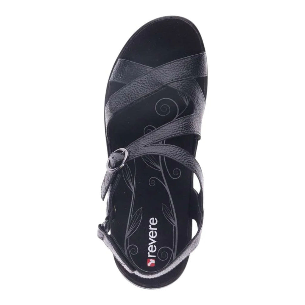 Women's Revere Nagoya Sandal BLACK PEBBLE 34NAGOBLPW