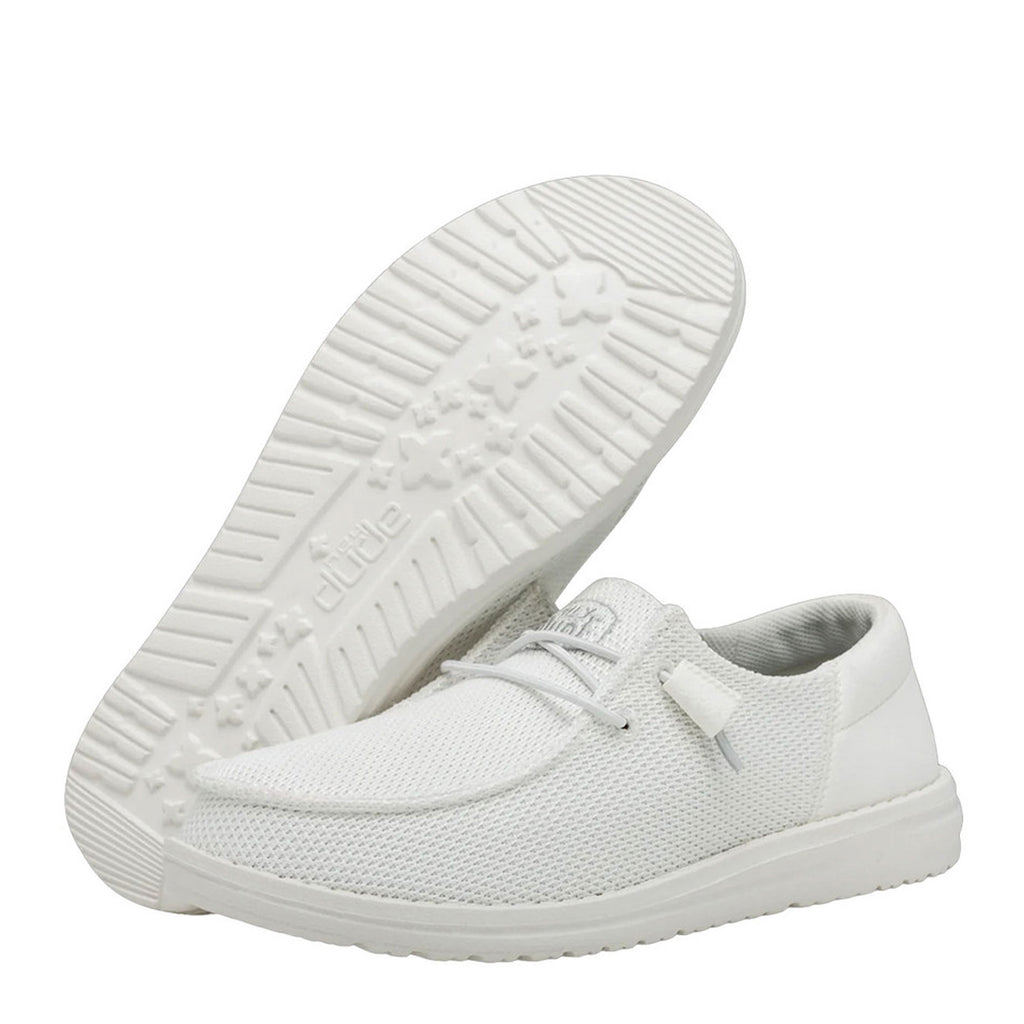Women's Hey Dude Wendy Funk Slip-On WHITE 40065-100