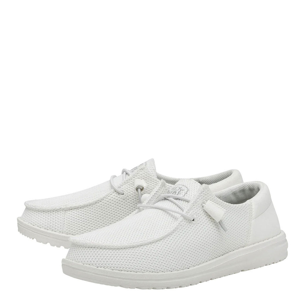 Women's Hey Dude Wendy Funk Slip-On WHITE 40065-100