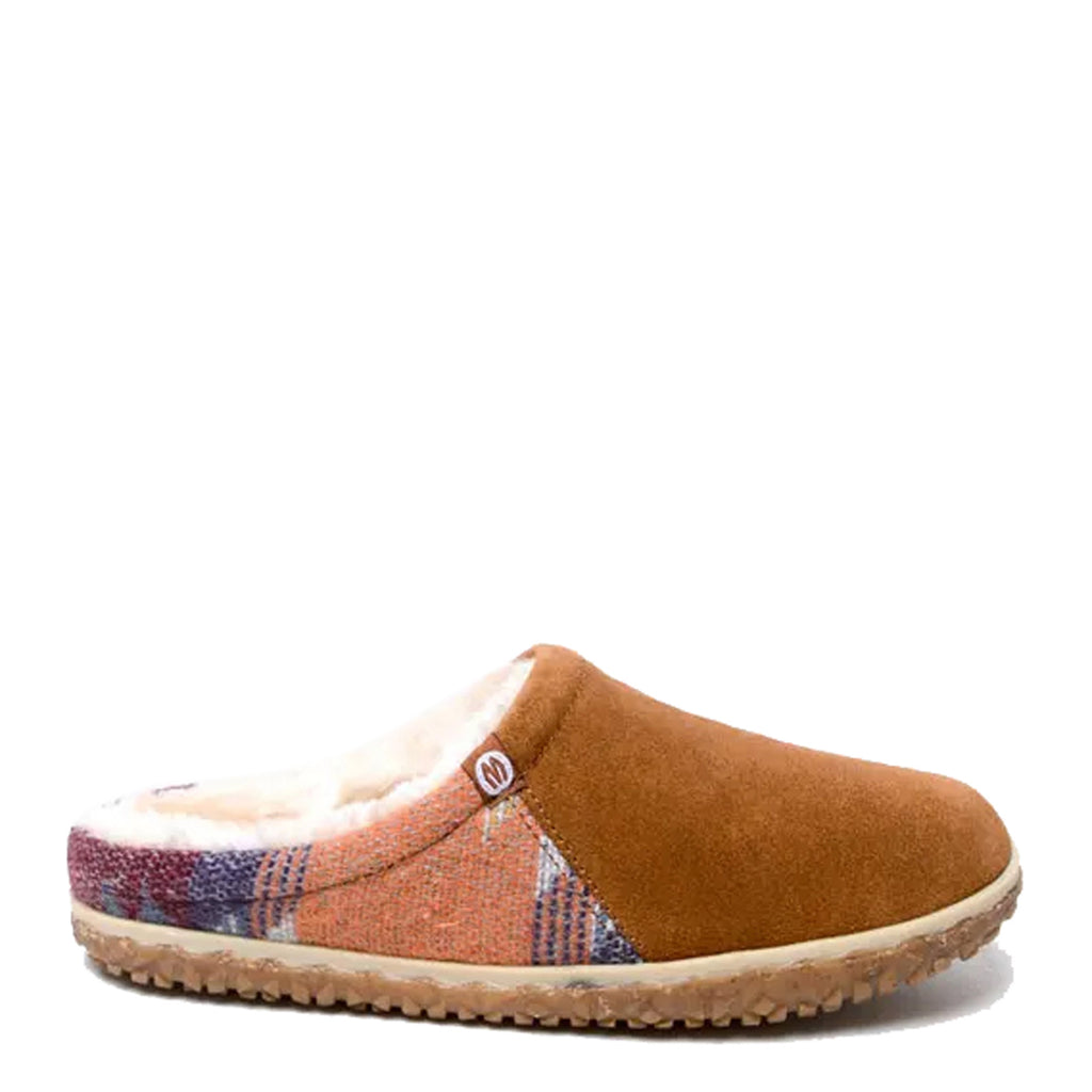 Women's Minnetonka Tahoe Slipper BROWN MULTI 40132