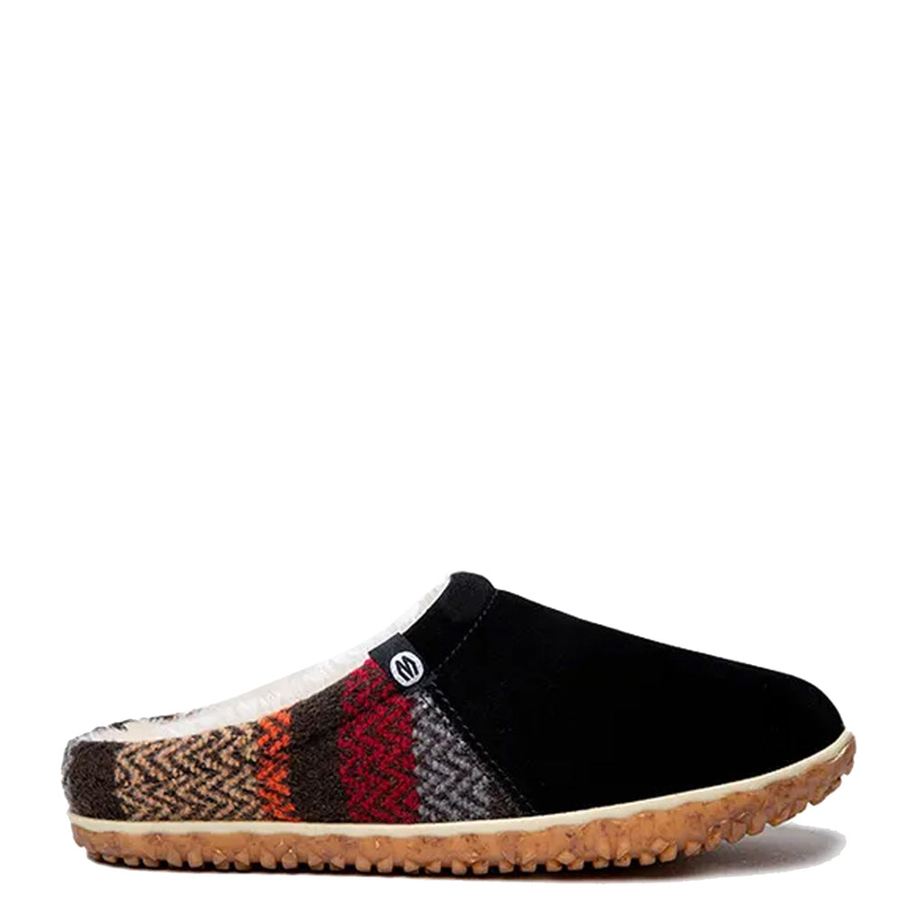 Women's Minnetonka Tahoe Slipper BLACK MULTI 40133