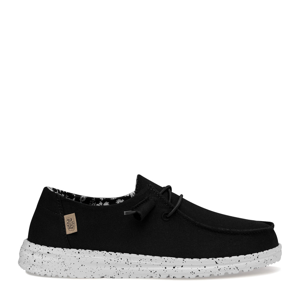 Women's Hey Dude Wendy Slip-On - Wide Width BLACK ODYSSEY 40150-0YF
