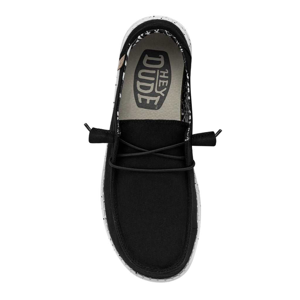 Women's Hey Dude Wendy Slip-On - Wide Width BLACK ODYSSEY 40150-0YF