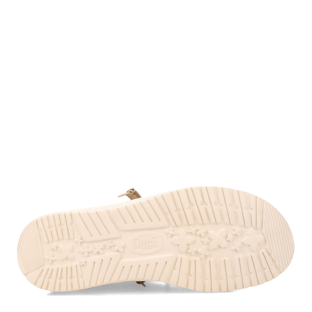 Men's Hey Dude Wally Stretch Canvas Slip-On TAN STRETCH CANVAS 40700-265