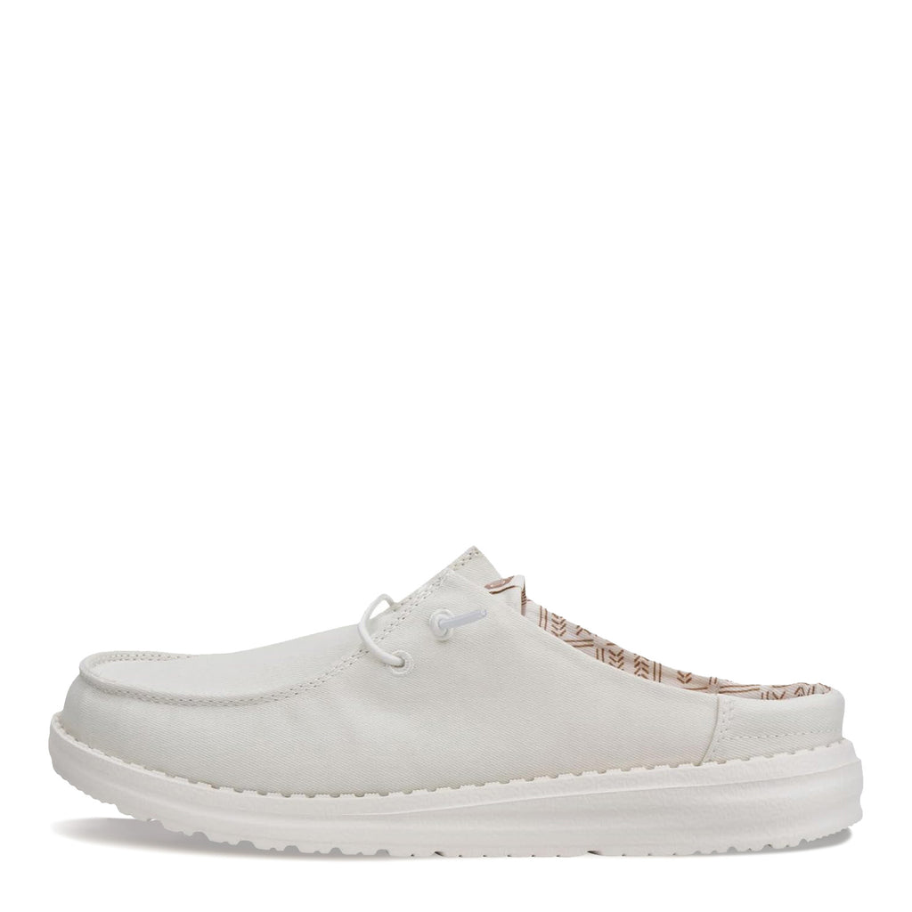 Women's Hey Dude Wendy Slip Classic Mule WHITE 41269-100