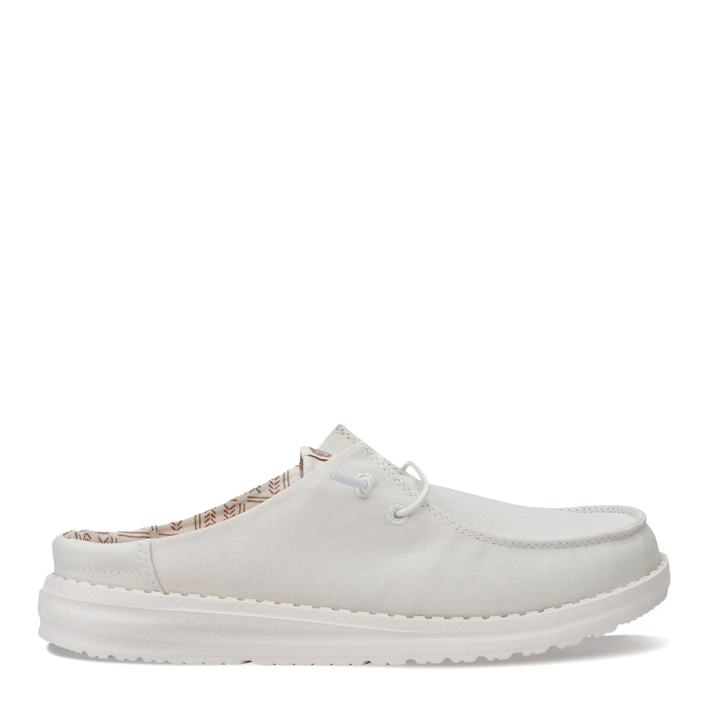 Women's Hey Dude Wendy Slip Classic Mule WHITE 41269-100
