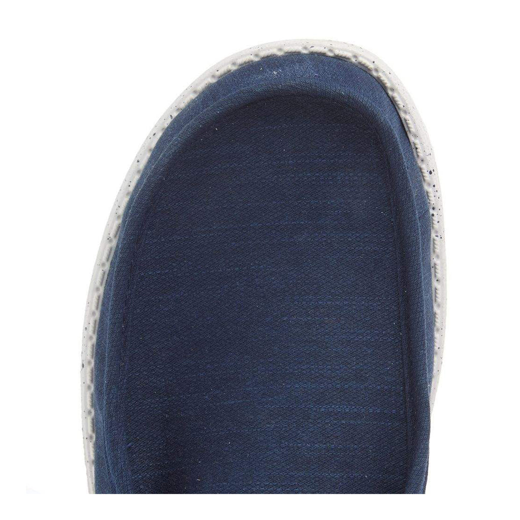 Men's Hey Dude Wally Elevated Basics Slip-On NAVY/WHITE 41866-462