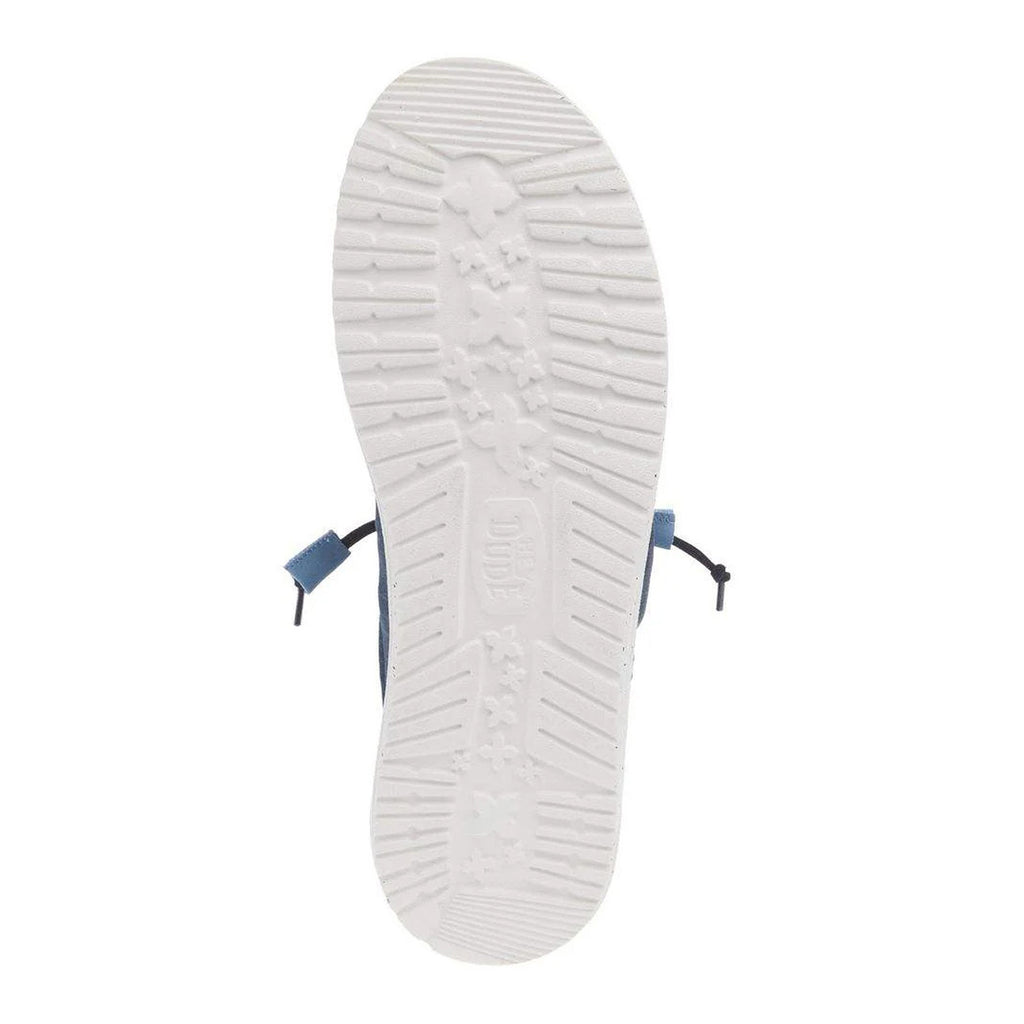 Men's Hey Dude Wally Elevated Basics Slip-On NAVY/WHITE 41866-462