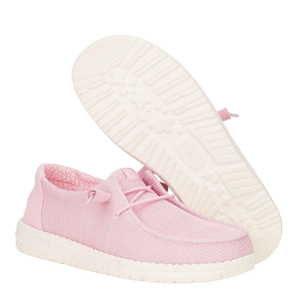 Women's Hey Dude Wendy Stretch Mesh Slip-On ROSE 41878-6XX