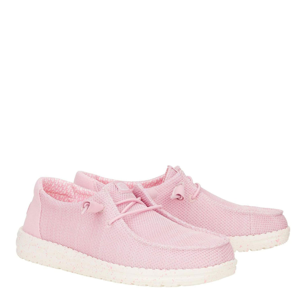 Women's Hey Dude Wendy Stretch Mesh Slip-On ROSE 41878-6XX