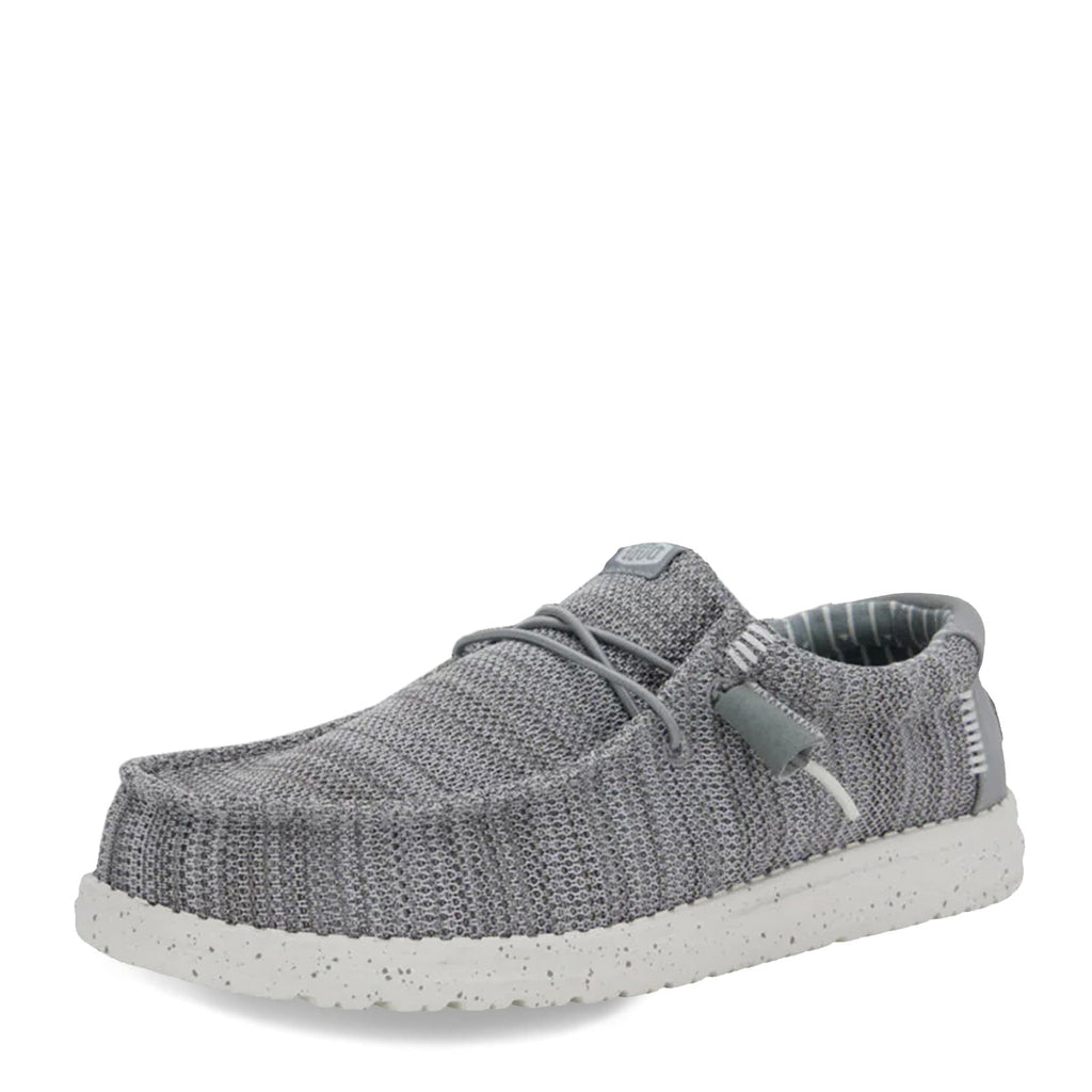 Men's Hey Dude Wally Stretch Sox Slip-On GREY 41898-030