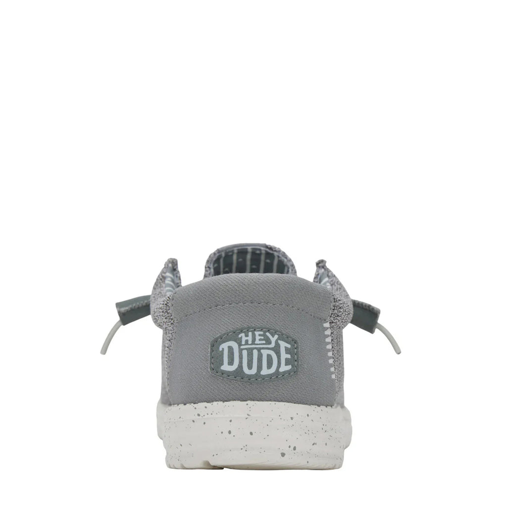 Men's Hey Dude Wally Stretch Sox Slip-On GREY 41898-030