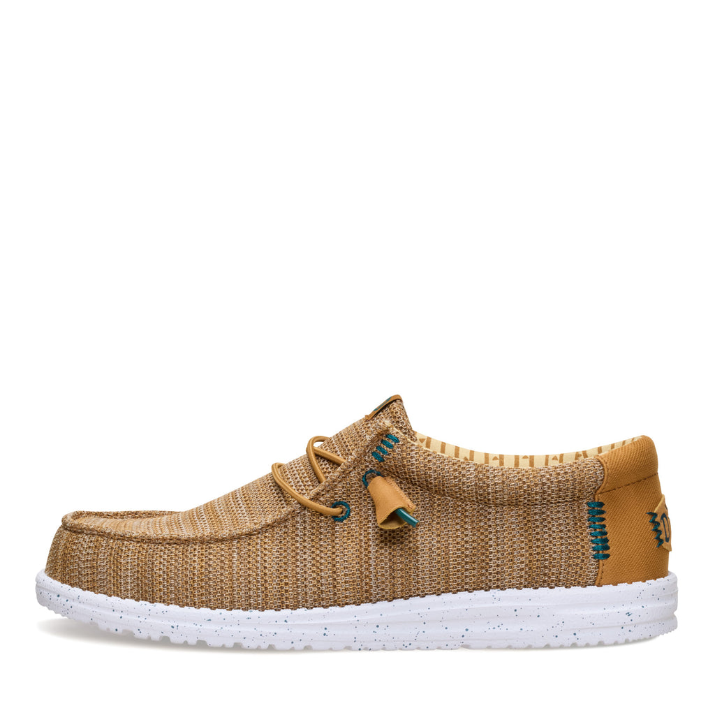 Men's Hey Dude Wally Stretch Sox Slip-On BONE BROWN 41898-2LI