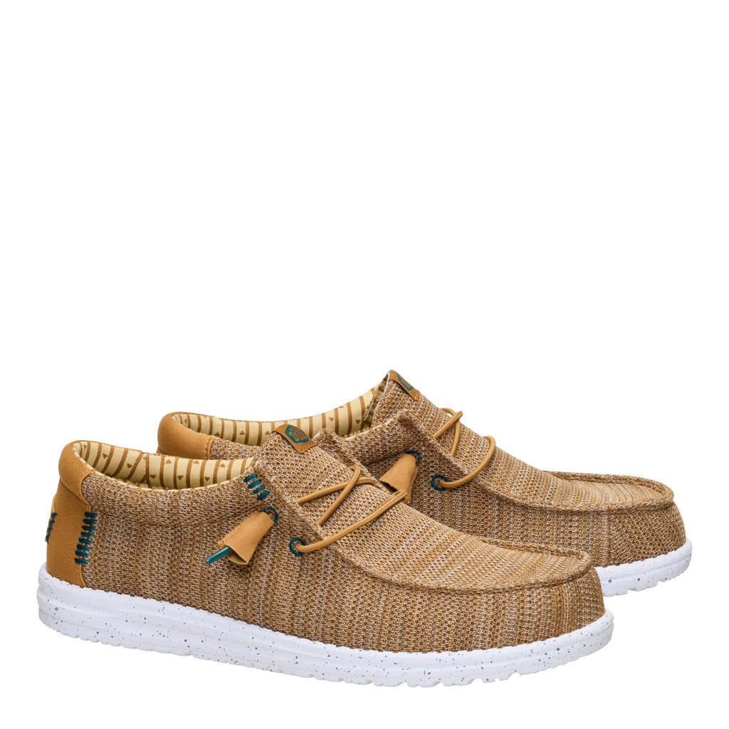 Men's Hey Dude Wally Stretch Sox Slip-On BONE BROWN 41898-2LI