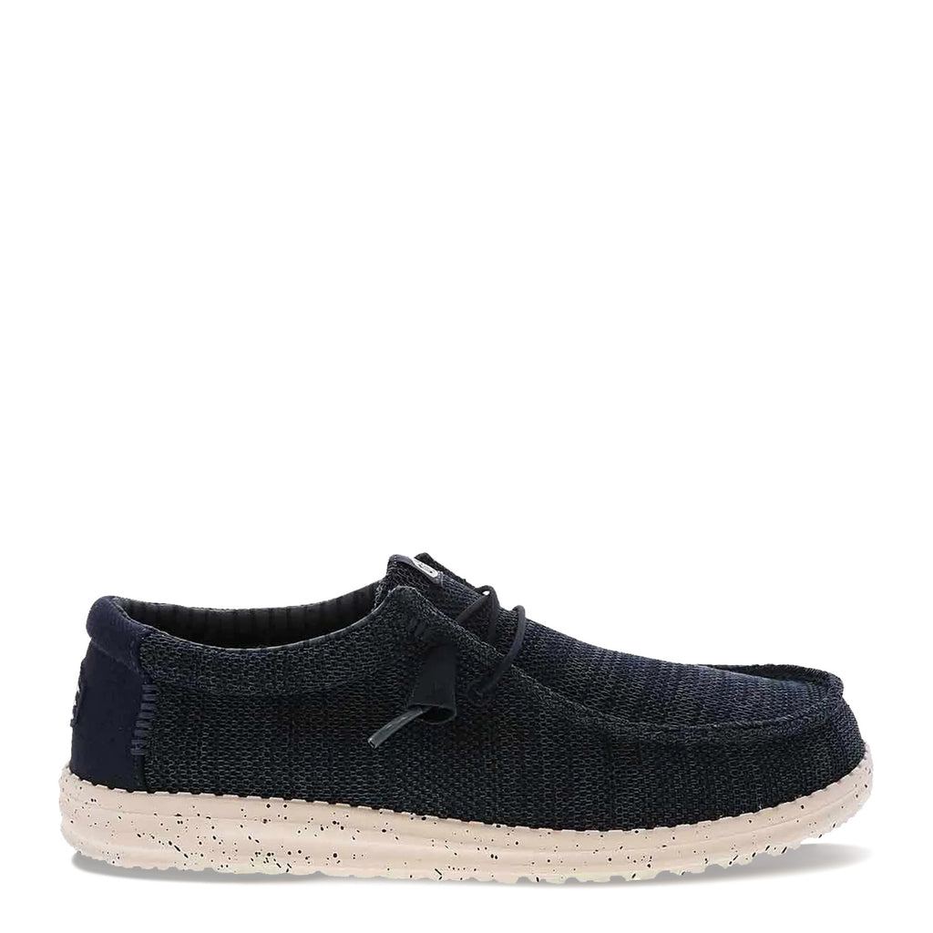 Men's Hey Dude Wally Stretch Sox Slip-On NAVY 41898-410