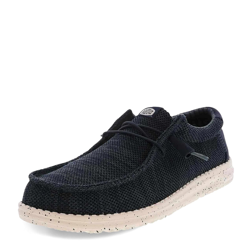 Men's Hey Dude Wally Stretch Sox Slip-On NAVY 41898-410