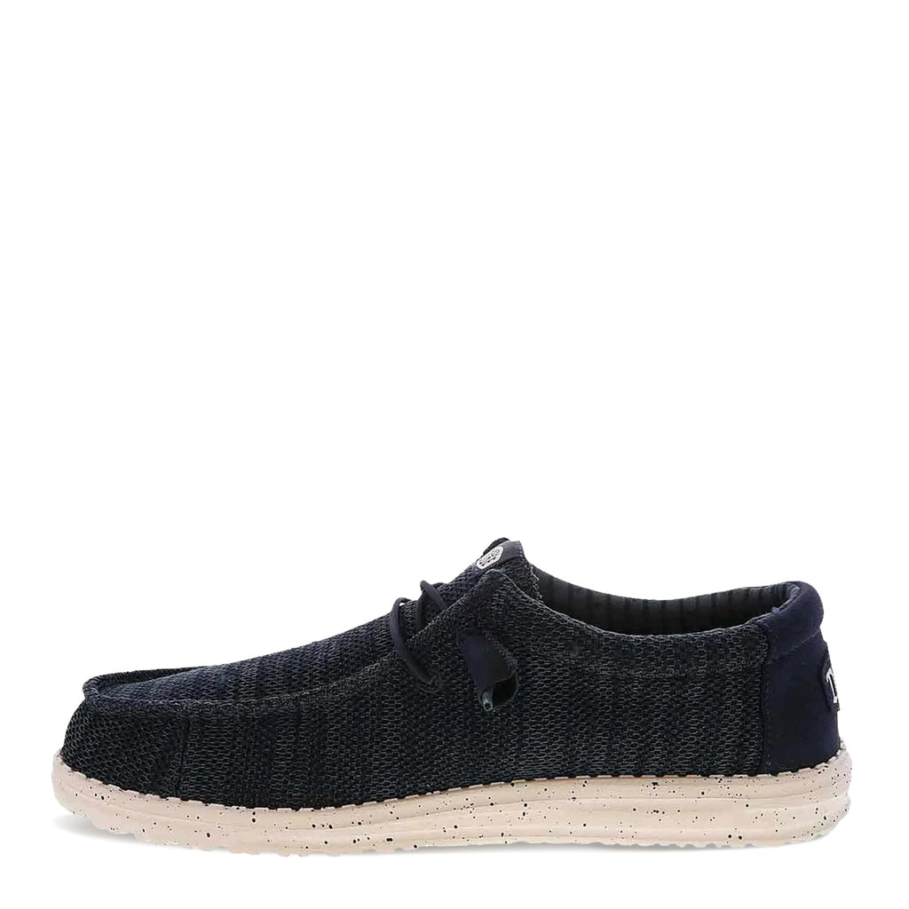 Men's Hey Dude Wally Stretch Sox Slip-On NAVY 41898-410