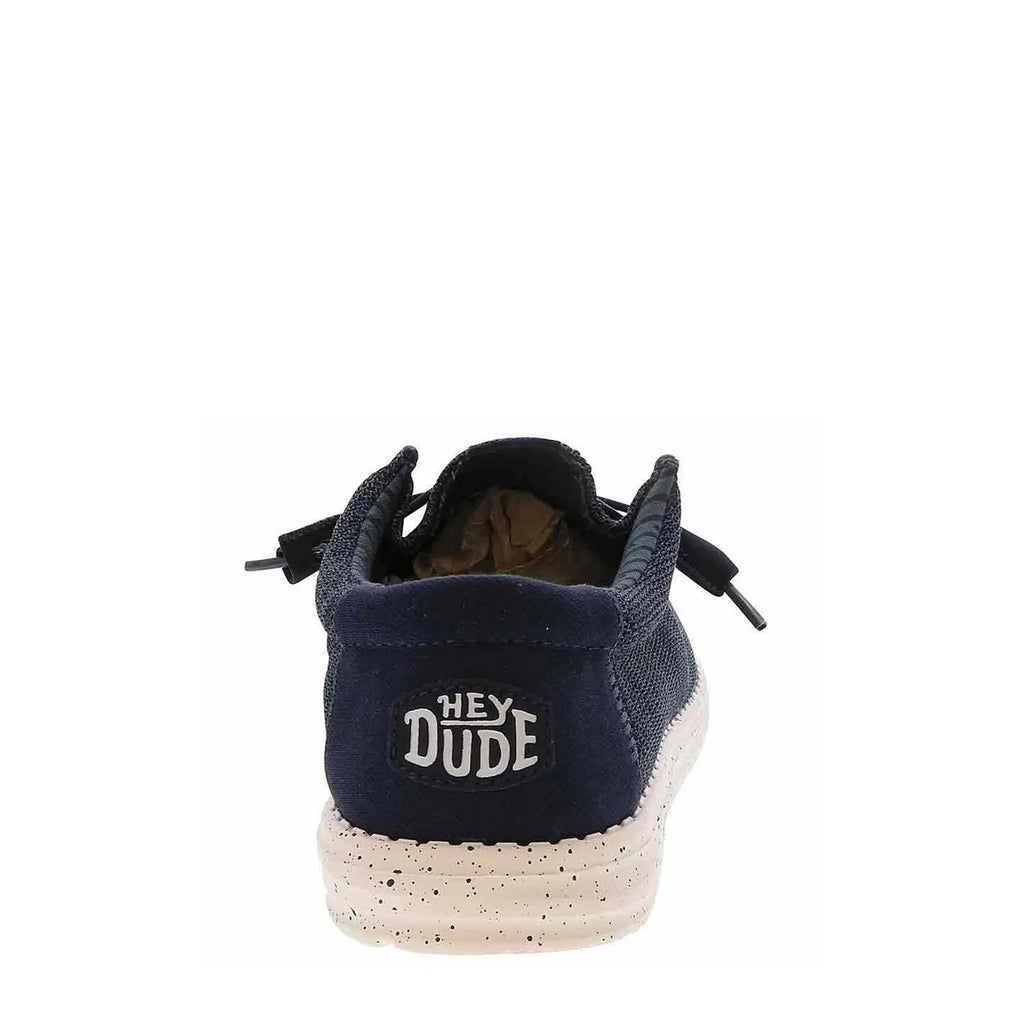 Men's Hey Dude Wally Stretch Sox Slip-On NAVY 41898-410