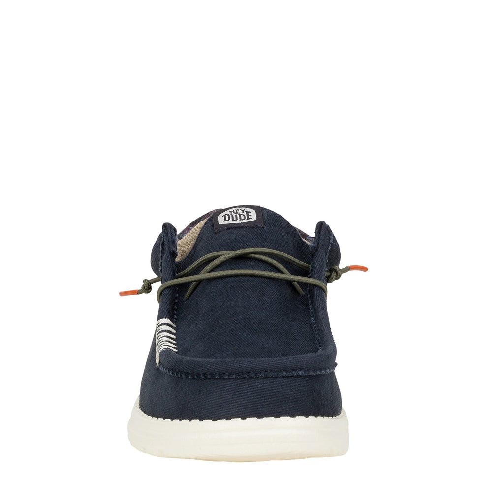 Men's Hey Dude Wally Funk Waffle Slip-On NAVY RED 42160-661