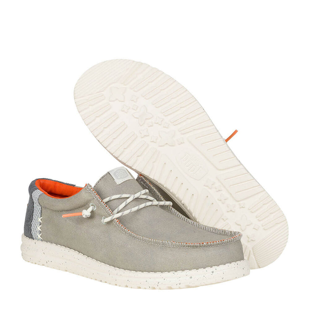 Men's Hey Dude Wally Break Hey Day Slip-On GREY MIX 42598-030