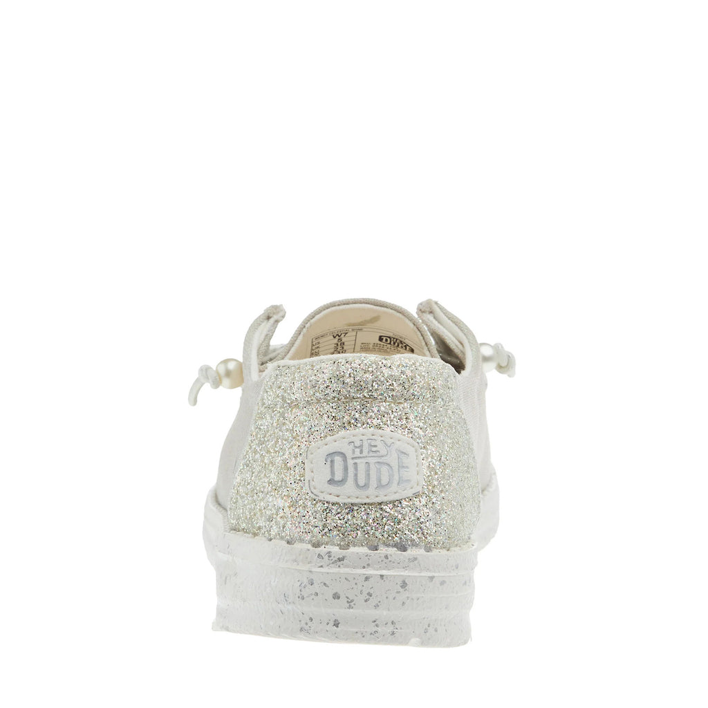 Women's Hey Dude Wendy Slip-On IVORY SPARKLE 42644-105