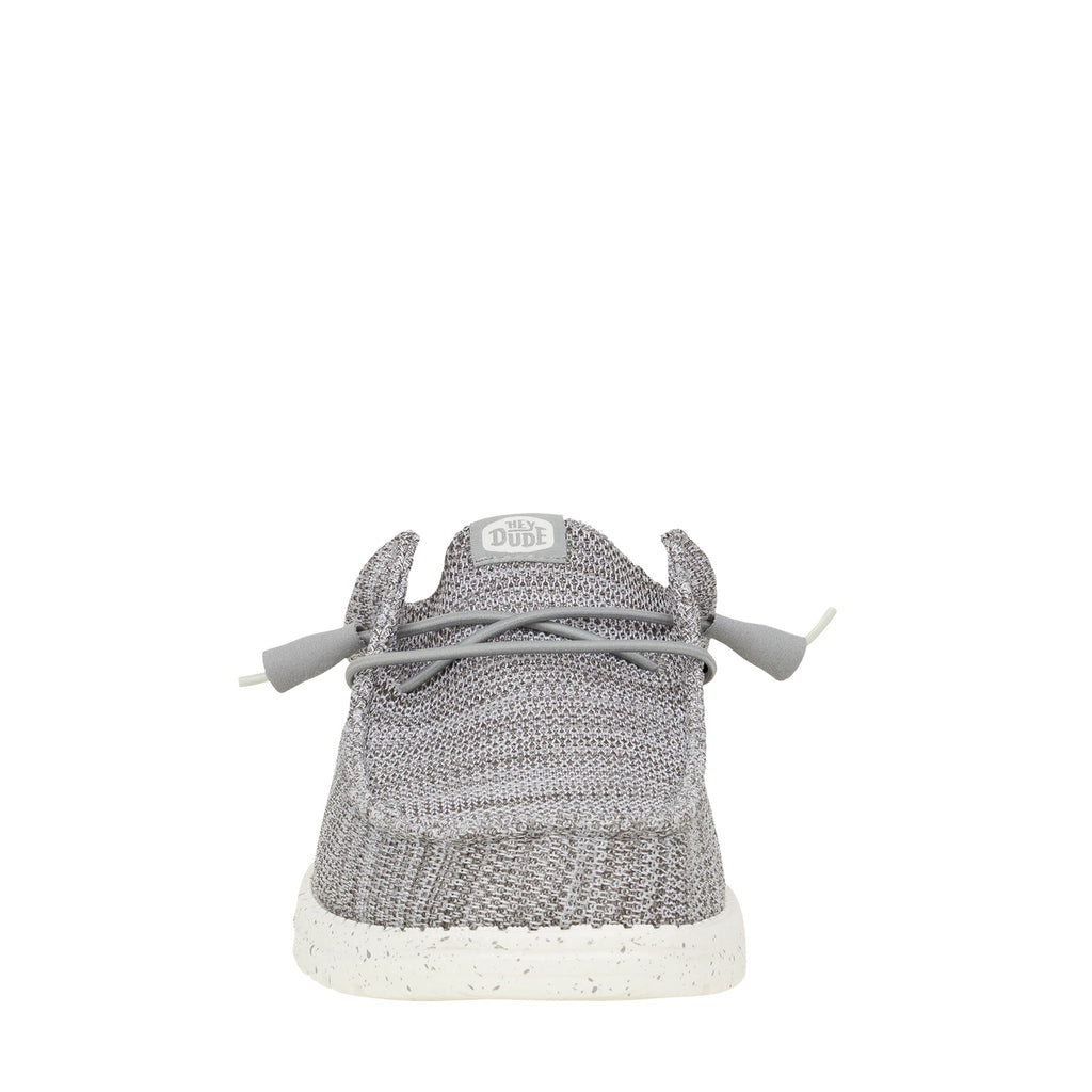 Men's Hey Dude Wally Slip Stretch Sox Clog GREY STRETCH 43103-1HF